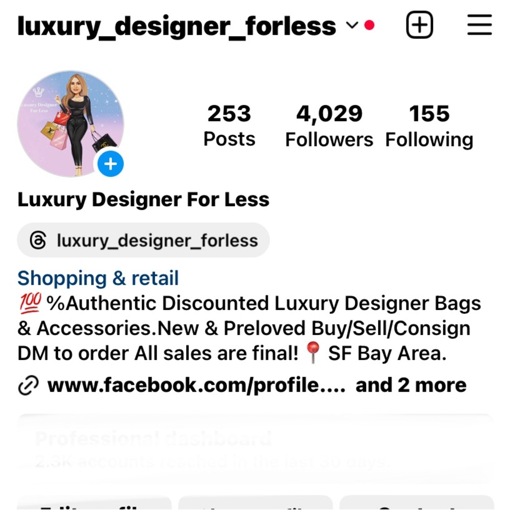 Follow Luxury Designer For Less